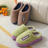 Winter Furry Slippers: Cozy Non-Slip Indoor Comfort for Men and Women