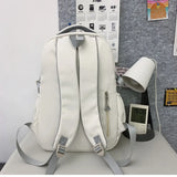 Teenage Girls' Junior High School Backpack: Simple Campus Shoulder Bag, Ideal for Large School Needs