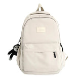 Simple Style High School Backpack: Large Capacity Laptop Backpack, Perfect for College Students and Women's School Bags