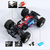 1/16 Fast RC Cars Off-Road 4WD: Reaching 50km/h, LED Headlights, Waterproof, Perfect for Adults and Kids