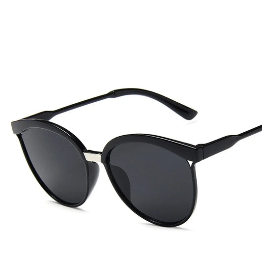 Elegant Cat Eye Sunglasses for Women - Newest Luxury Brand Designer from Italy, Vintage Shades for Ladies, Stylish Eyewear