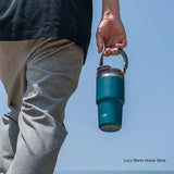 Tyeso Thermos Bottle Coffee Cup: Stainless Steel Double-Layer Insulation for Hot or Cold Drinks