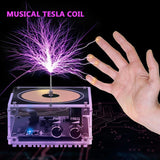Tesla Music Coil Speaker: Multi-Function Wireless Transmission with Lighting, Science and Education Experiment Product"