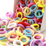 Colorful Nylon Hair Bands: 100/200PCS for Women/Girls, Perfect Hair Accessories