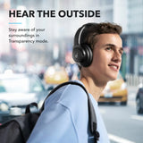 Anker Soundcore Q20i: Hybrid Active Noise-Canceling Wireless Over-Ear Headphones with 40H ANC Playtime