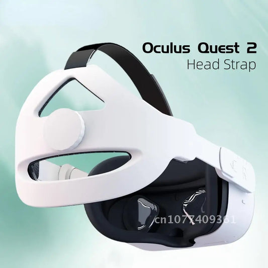 Comfortable Replacement Head Strap for Meta Oculus Quest 2 Accessories, Compatible with Elite Strap, Offers Enhanced Protection