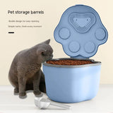 Pet Food Storage Bucket: Large, Sealed Container for Cat and Dog Food, Moisture-Proof and Freshness-Preserving