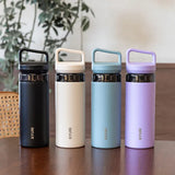 420ml Fashion Stainless Steel Vacuum Flask with Filter – Portable Coffee & Tea Car Thermos with Handle