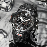 Top Luxury Men's Sport Watch – Military Waterproof Double Display Quartz Wristwatch