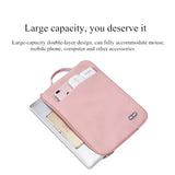 Shockproof Laptop Sleeve Portable Case for 13, 14, and 15.6 Inch Notebooks including HP, DELL, MacBook Air, and MacBook Pro 13.3. Designed for Men and Women