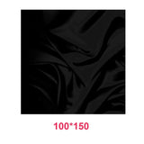 Velvet Reusable Photography Background - Solid Non-Reflective Black Backdrop, Light-Absorbing Shooting Props for Photo Studios