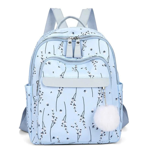 Stylish Women's Small Casual Backpack: Fashionably Printed, Perfect for Travel and Leisure, Ideal for Carrying Books