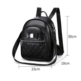 Stylish Small Leather Backpack, Adorable Blue Backpack, Petite Shoulder Bag for Mobile Phone - Ideal Mini Casual Backpacks for Girls