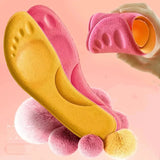 Two Pairs of Self-Heating Insoles: Thermostatic Thermal Insoles with Memory Foam, Massage Features