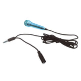 Portable Mini Wired Microphone with 3.5mm Stereo Jack, Suitable for Studio Use, KTV Karaoke, Voice Singing, and Compatible with Phones, Tablets, PCs, and Laptops