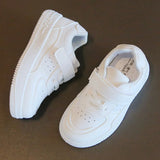 New Spring/Autumn Kids' Tennis Sneakers: Stylish Boys and Girls Sports Shoes, Casual Leather Board Shoes with Soft Soles