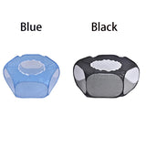 Portable Small Pet Cage Transparent Hedgehog Cage Tent Pet Playpen Open Folding Yard Fence For Dog Hamster Rabbit Guinea Pig