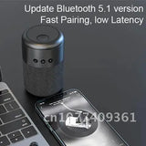 TWS Bluetooth Speaker Earphones - Wireless 2-in-1 Portable Outdoor Speaker with Smart Touch Controls, HIFI HD Sound Quality