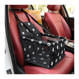 Premium Pet Dog Car Booster Seat: Foldable, Stable, and Travel-Friendly, Ensures Puppy Safety with Mesh Design and Safety Belt