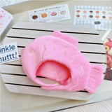 Turtle Shell Hooded Outfit Set for 17cm Labubu Dolls – Overalls, Hat & Shirt Plush Accessories for Vinyl Fans