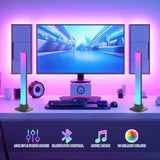 RGB Graffiti Bluetooth Smart Table Lamp - Internet Celebrity Live Broadcast, Room and Living Room TV Wall Atmosphere Rhythm Pickup Lamp