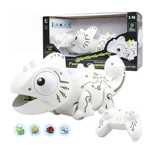 Realistic Remote Control Chameleon Toy: Electronic Pet Robot, Car Vehicle for Kids' Birthday Gifts