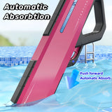 Electric Water Gun with Automatic Absorption – Continuous Blaster Pistol for Summer Beach and Outdoor Fun – Great Toy Gift for Adults and Kids