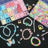 500pcs DIY Beaded Toy: Creative Crafts Kit for Children, Ideal Gift for Girls