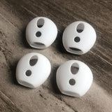 Cute Non-slip Silicone Ear Caps, Sold in Pairs (2pcs), Designed for iPhone Airpods. These are Anti-slip Earphone Accessories for Airpods