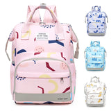 Spacious Mommy Backpack: Large Capacity Baby Diaper Backpack with Multifunctional Features, Waterproof Maternity Bag Ideal for Moms and Babies