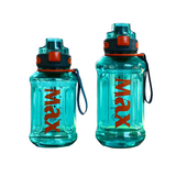 1200ml High-Capacity Sports Water Bottle – Sturdy and Portable with Carrying Strap, Eco-Friendly Plastic for Gym, Fitness, and Outdoor Use