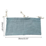 Multifunctional Organizer for Kids' Bedding and Diapers, Doubles as a Bed Headboard Organizer