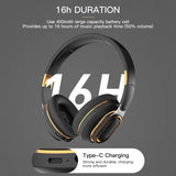 Elevated Sound Quality Wireless Headset With Microphone Gaming Headset For PC Music Bliss Portable Wireless Sound