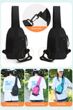 Unisex Stylish Mini Crossbody Bag: Perfect for Outdoor Sports, Phone Storage, and as a Ladies' Chest Bag