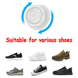 One Pair of Metal Wire Swivel Automatic Buckle Shoelaces for Kids and Adults - No Tie, Quick Lock, Sneaker Shoestrings