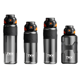 High-Quality Tritan Water Bottle: 1000ml/1500ml, Portable with Straw, Ideal for Gym and Outdoor Sports