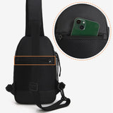 Unisex Stylish Mini Crossbody Bag: Perfect for Outdoor Sports, Phone Storage, and as a Ladies' Chest Bag