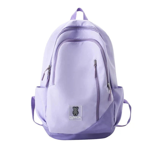 High school girl's backpack with large capacity: Lightweight and spacious, perfect for carrying all school essentials