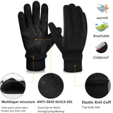 3M Thinsulate Winter Gloves: Warm, Anti-slip Mittens with Touchscreen Capability - Ideal for Driving, Skiing, Running, and Hiking