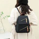 Lightweight Casual Travel Backpack for Women: Simple Fashionable Shoulder Bag, Ideal for School and Girls