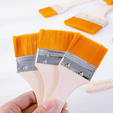 Set of 12 Memory Nylon Paint Brushes: Perfect for Acrylic, Oil, Watercolor, and Wooden Painting, Ideal Art Supplies