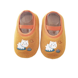 Infant Anti-slip Socks with Rubber Soles: Warm, Cute Crib Shoes for Boys and Girls