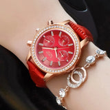 LIGE Luxury Brand Diamond Women's Watch: Waterproof Quartz Clock for Women