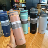 Tyeso Stainless Steel Vacuum Flask: 530/750ml Insulated Water Bottle, Travel Cup for Children, Coffee Mug Termica