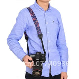 Ethnic Style Retro Camera Strap - Multi-color Series Shoulder Neck Strap Belt for Sony, Canon, PULUZ SLR/DSLR Cameras