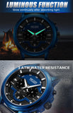 MEGIR Men's Fashion Military Waterproof Watch: Calendar, Luminous, Waterproof