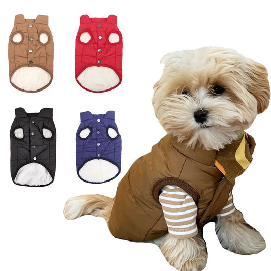 Winter Dog Waterproof Coat: Keep your small to medium-sized pup warm with this wind-resistant and waterproof jacket