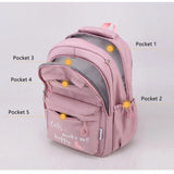 Cute and Waterproof Kawaii Backpack for Girls: Ideal for School, College, and Travel