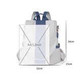 Stylish Small Leather Backpack for Women: Fashionable Shoulder Bag with Anti-Theft Features, Perfect for Casual Fashion