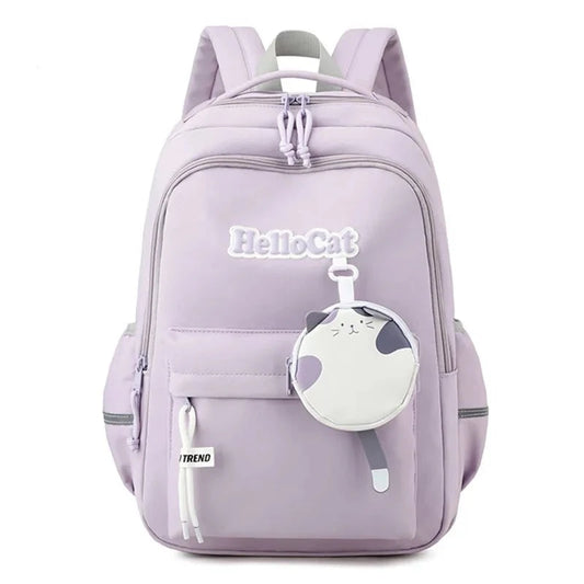 Charming Girls' School Bag: Kawaii Style Backpack for Girls - Ideal Elementary School Bag for Primary Students - Perfect Gift